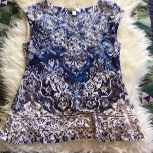 Sleeveless blouse Dress Barn